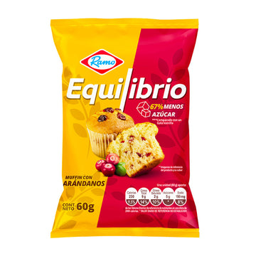 MUFFIN CON ARANDANOS  60G