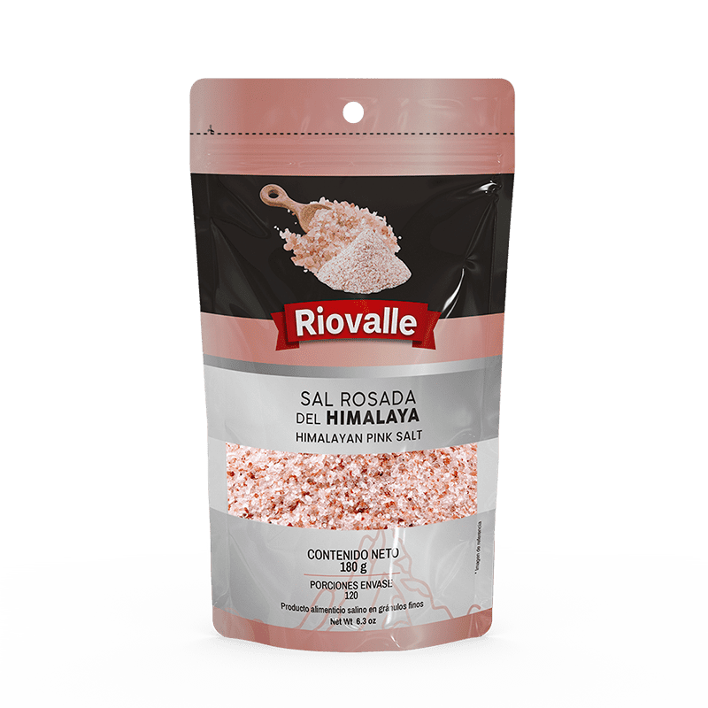 SAL ROSADA HIMALAYA RIOVALLE 180G MOLIDA