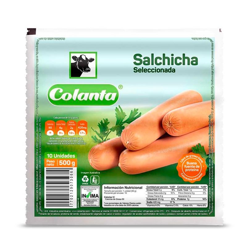 SALCHICHA MONTEFRIO 500GR