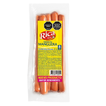 SALCHICHA RICA 8U 360G MANGUERA