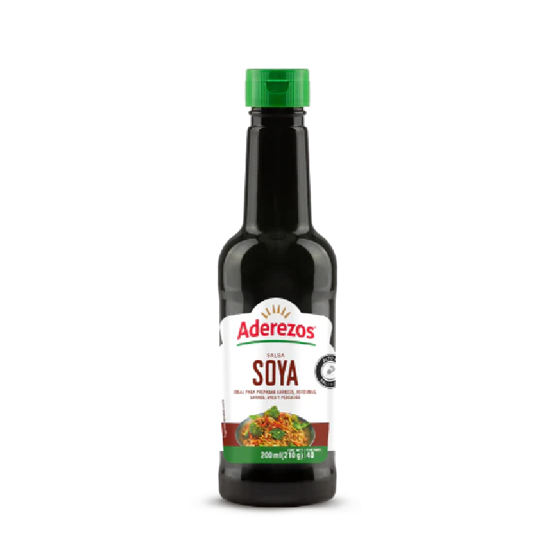 SALSA ADEREZOS 200ML SOYA