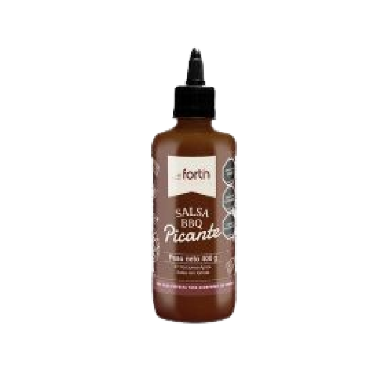 SALSA BBQ PICANTE GOURMET FORTIN 400G