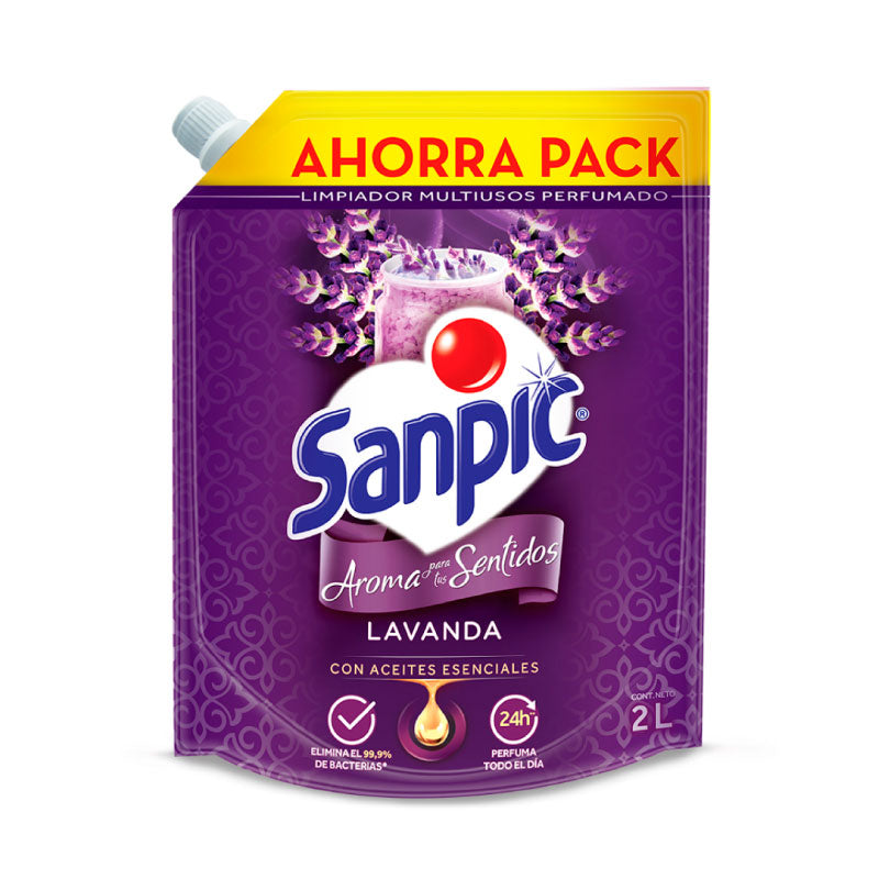 LIMPIADOR SANPIC 2000C LAVANDA