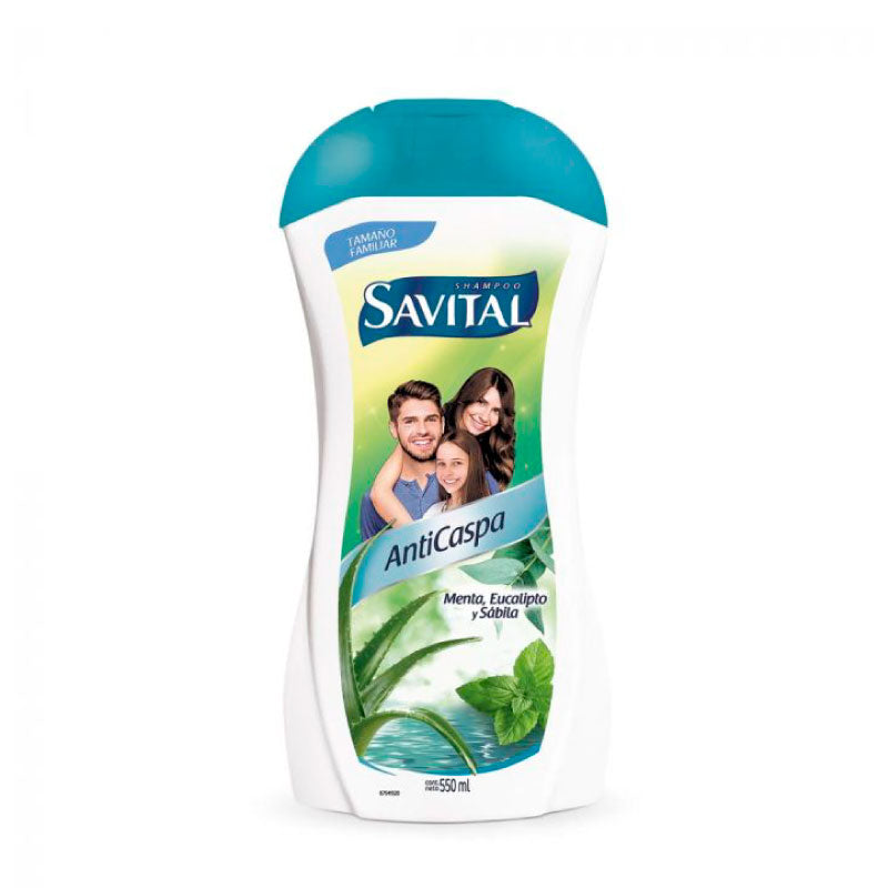 SHAMPOO SAVITAL 550ML ANTICASPA