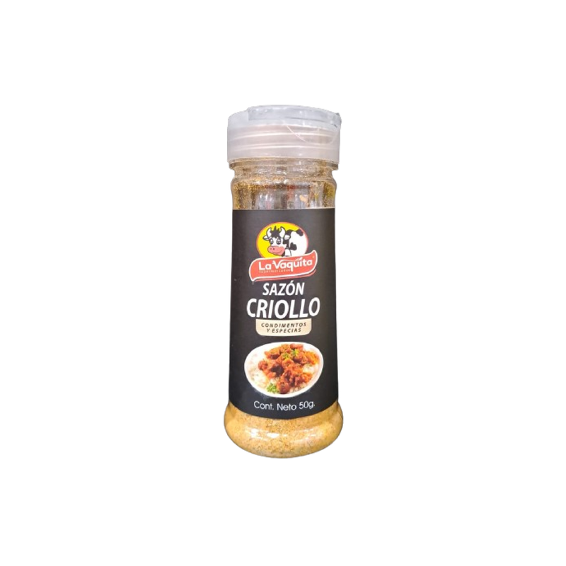 SAZON CRIOLLO LA VAQUITA 50G PET