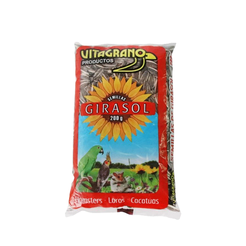 SEMILLA DE GIRASOL 200G VITAGRANO