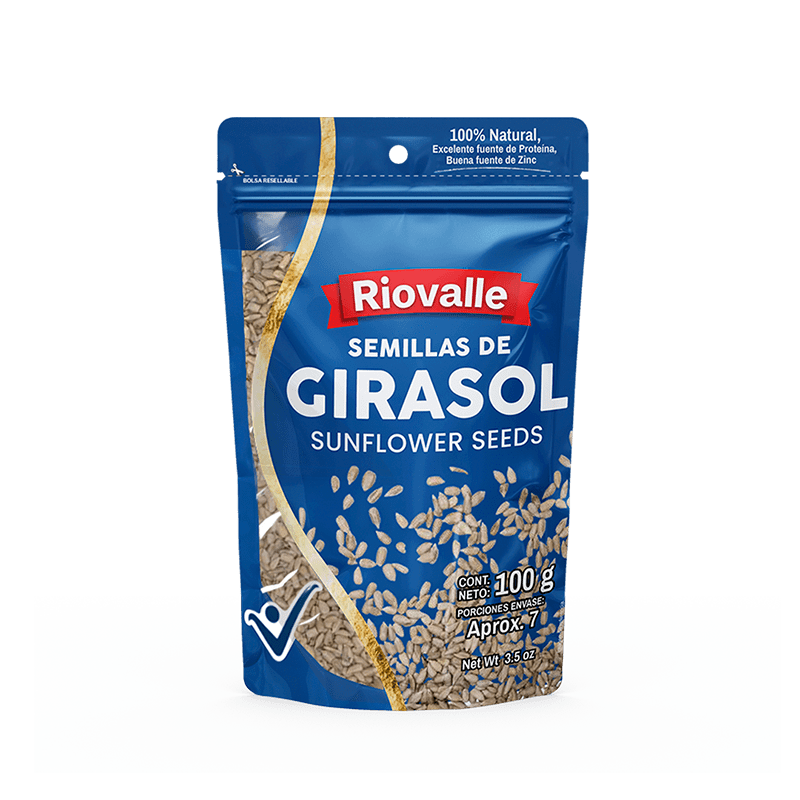SEMILLAS GIRASOL 100G RIOVALLE