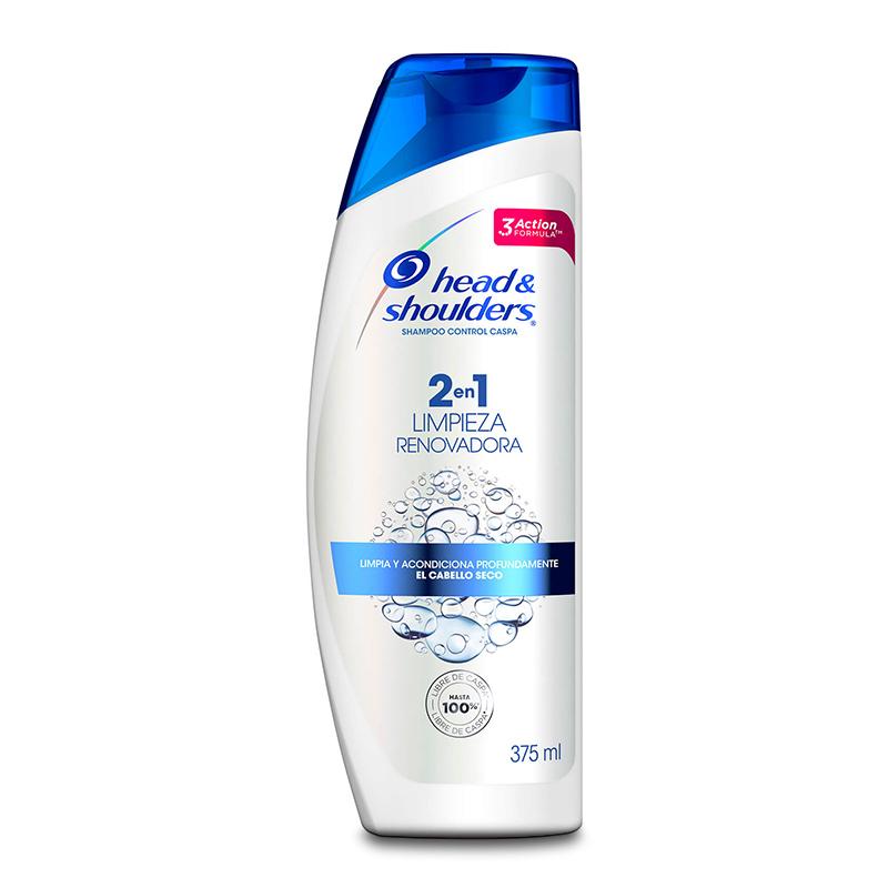 SHAMPOO H&S 375C 2 EN1 LIMPIEZA RENOVADOR