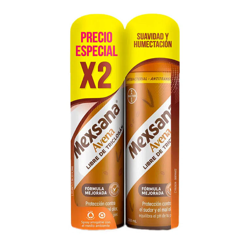 TALCO MEXSANA 2U 260C SPRAY AVENA