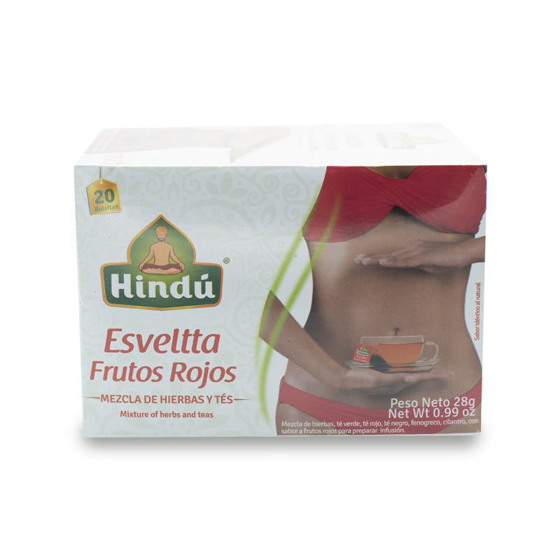 TE HINDU 20U ESVELTTA FRUTOS ROJOS