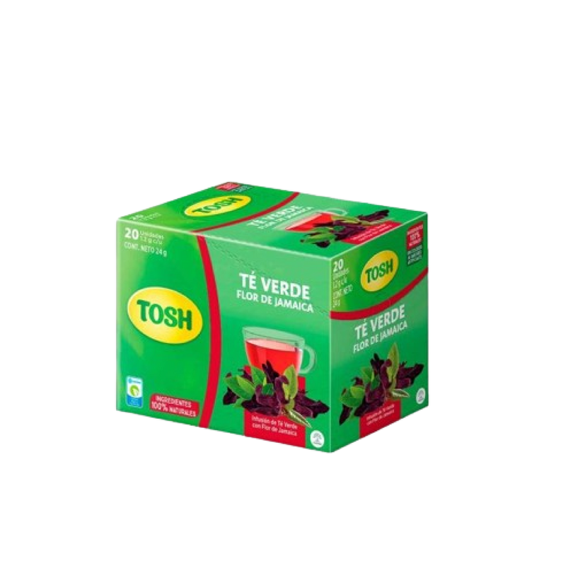 TE TOSH VERDE FLOR DE JAMAICA INFUS