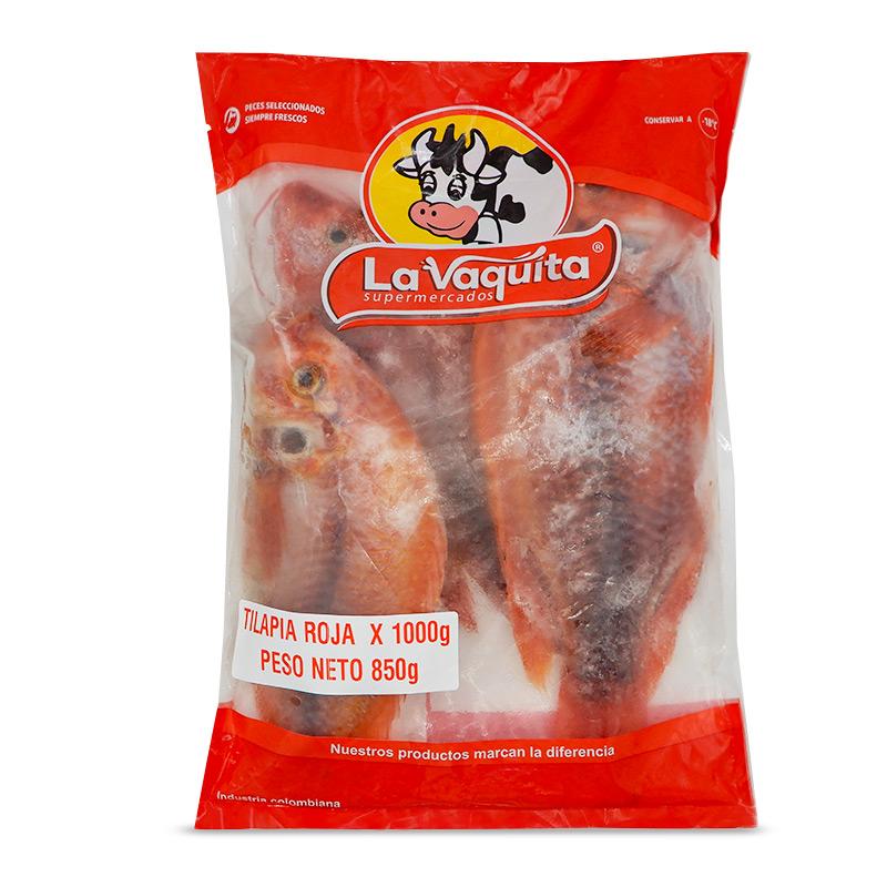 TILAPIA ROJA VAQUITA 1000G AL VACIO