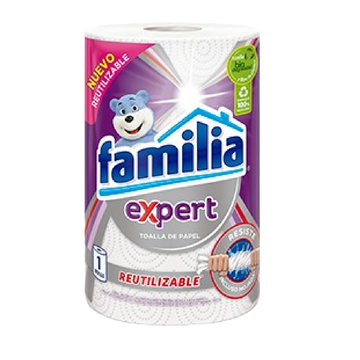 TOALLA COCINA FAMILIA 55U EXPERT LAVABLE
