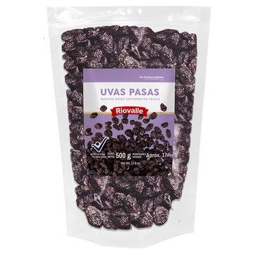 UVAS PASAS RIOVALLE 500G