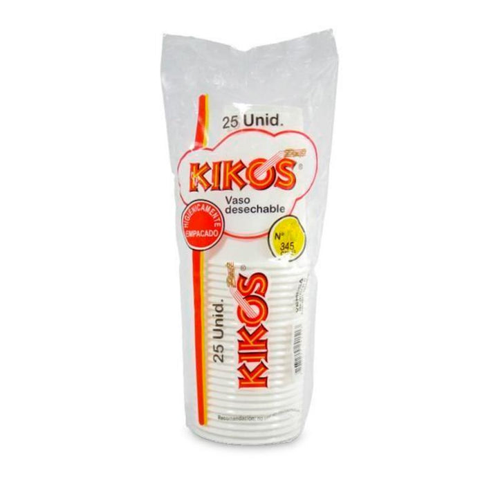 VASO KIKOS 7OZ 25U