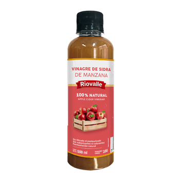 VINAGRE DE MANZANA 500ML RIOVALLE