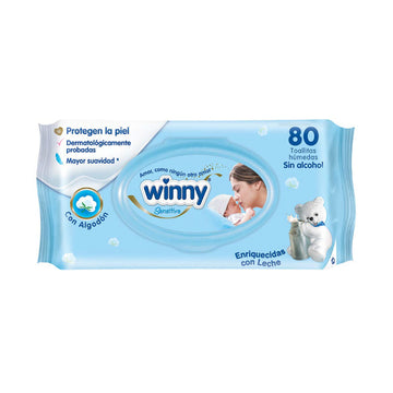 TOALLA HUMEDA WINNY 80U REC/NACIDO