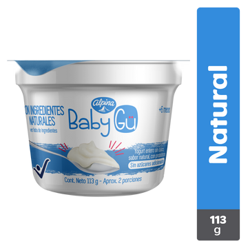 YOGURT BABY GU 113 G NATURAL