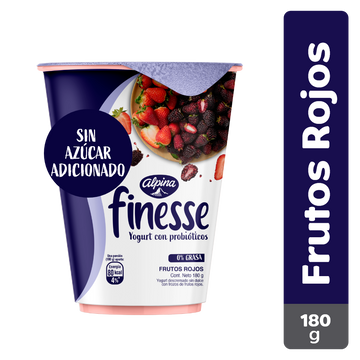 YOGURT FINESSE 180C FRUTOS ROJOS