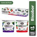 YOGURT GRIEGO ALPINA 4U 150G C/FRUTAS