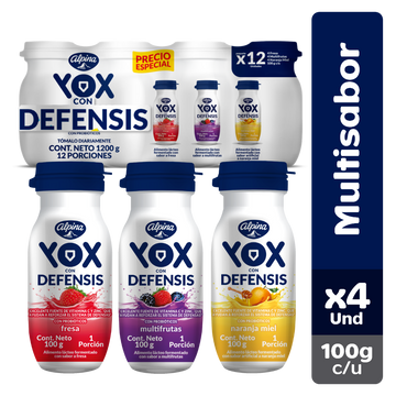 YOX ALPINA 100G PACK 12 UND