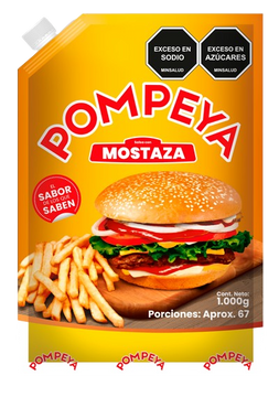 MOSTAZA POMPEYA 1000G BOLSA