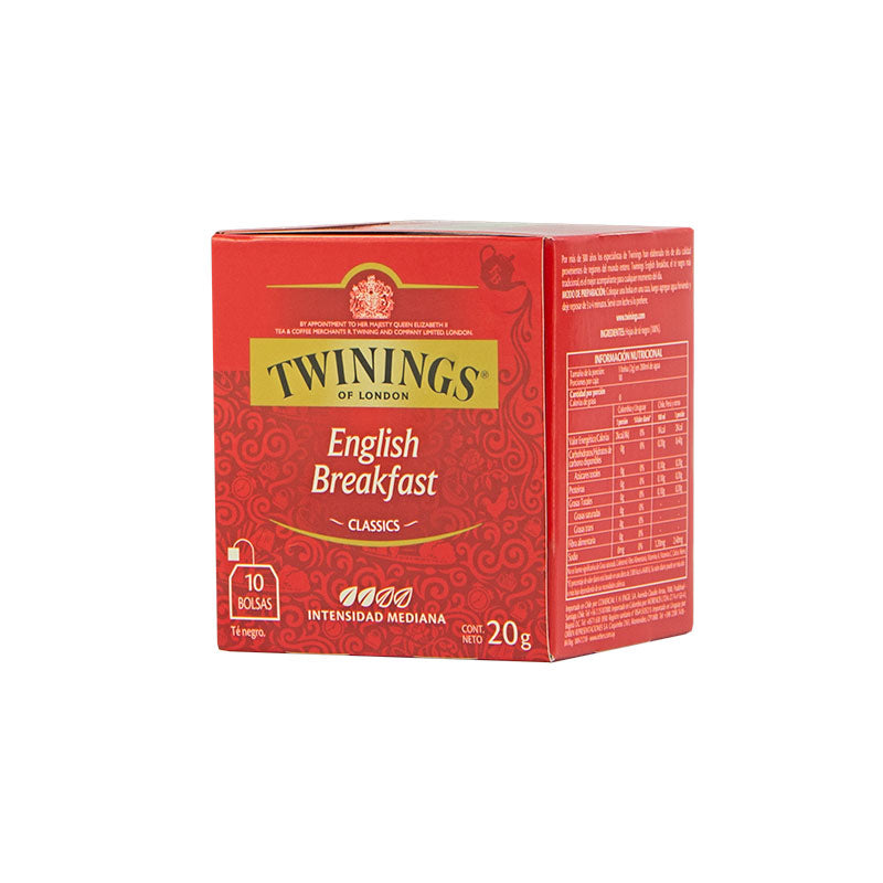 TE BREAKFAST TWININGS 10 SOBRES 20G