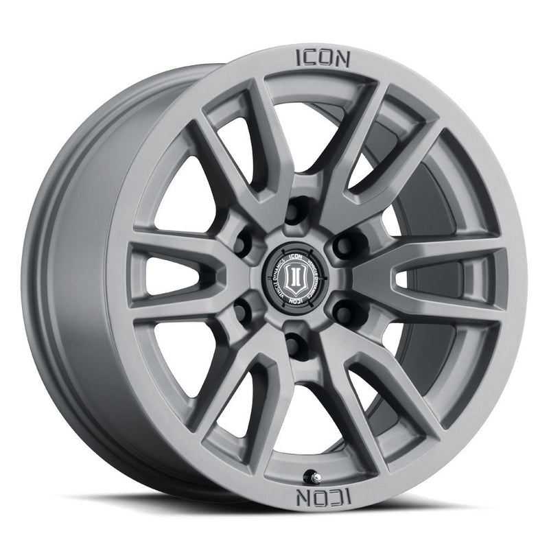ICON VECTOR 6 17X8.5 6X139 ET+0 BOCIN: 106.1 Matte ICON17022