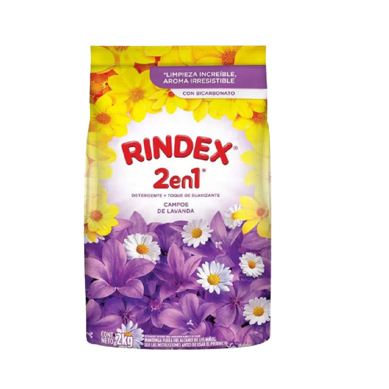 DETERGENTE RINDEX 2000G LAVANDA