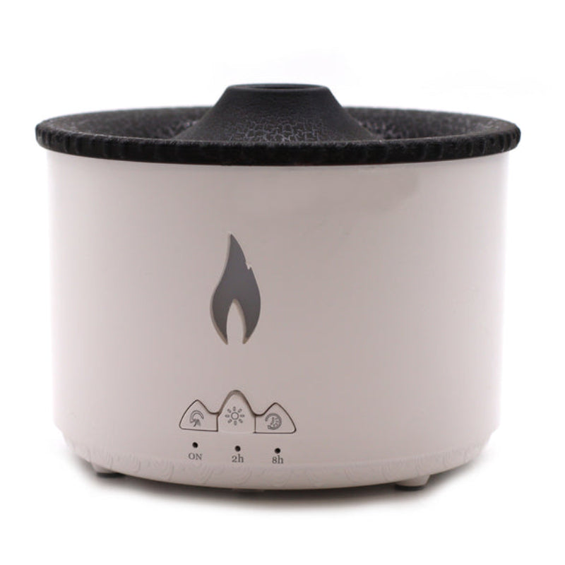 Humidificador de llama de volcán