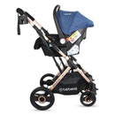 COCHE TRAVEL SYSTEM GOLD LX TS619 BEBESIT AZUL -