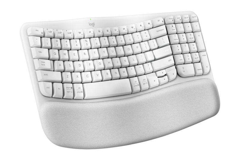 Teclado Logitech WAVE KEYS Ergonomico